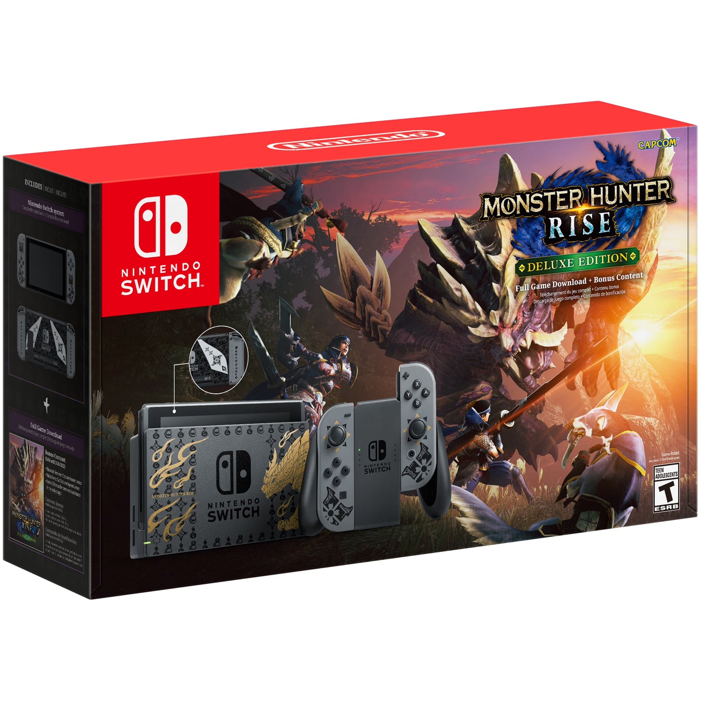 NINTENDO SWITCH MONSTER HUNTER RISE EDITION