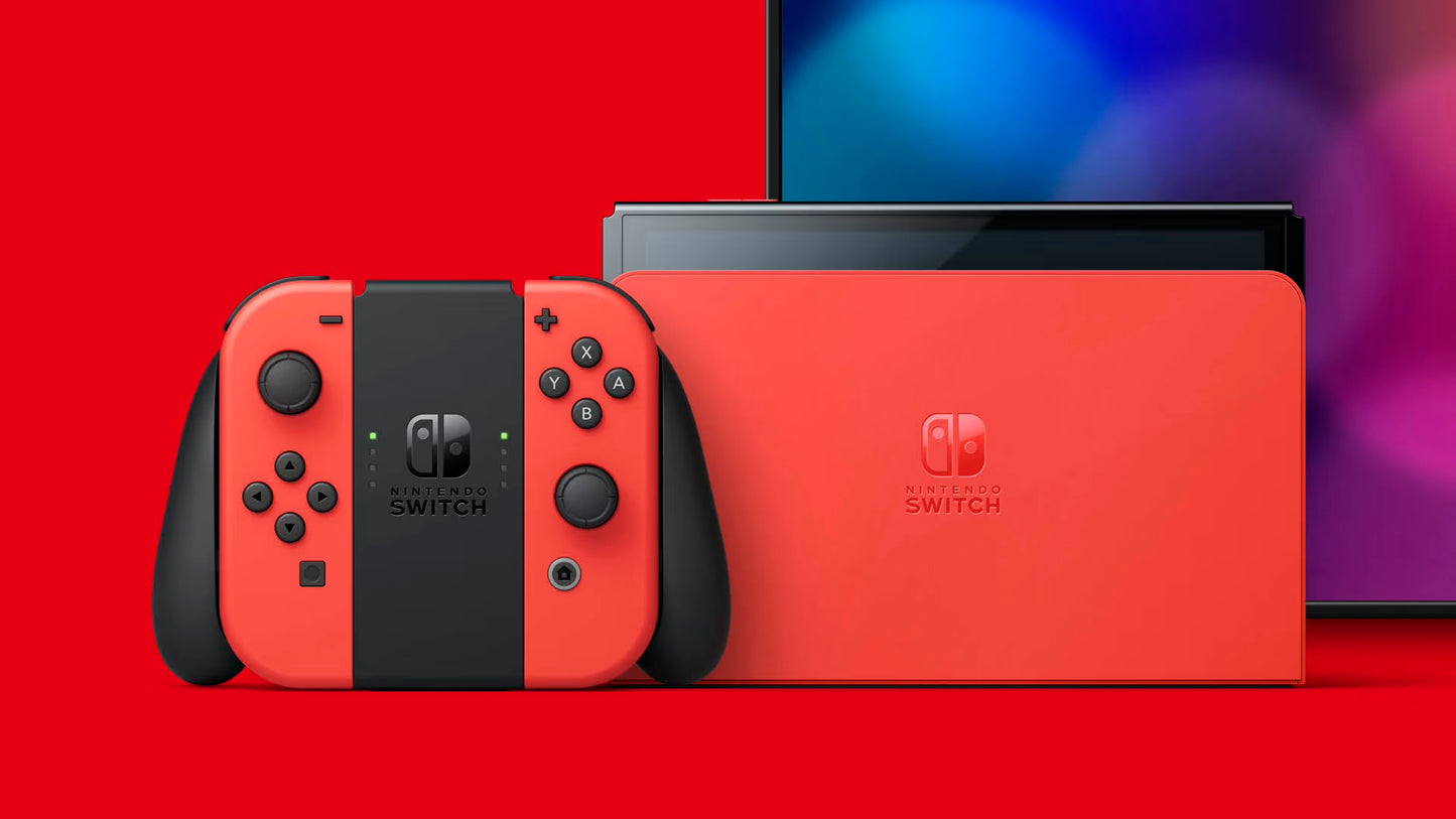 NINTENDO SWITCH OLED - MARIO RED EDITION