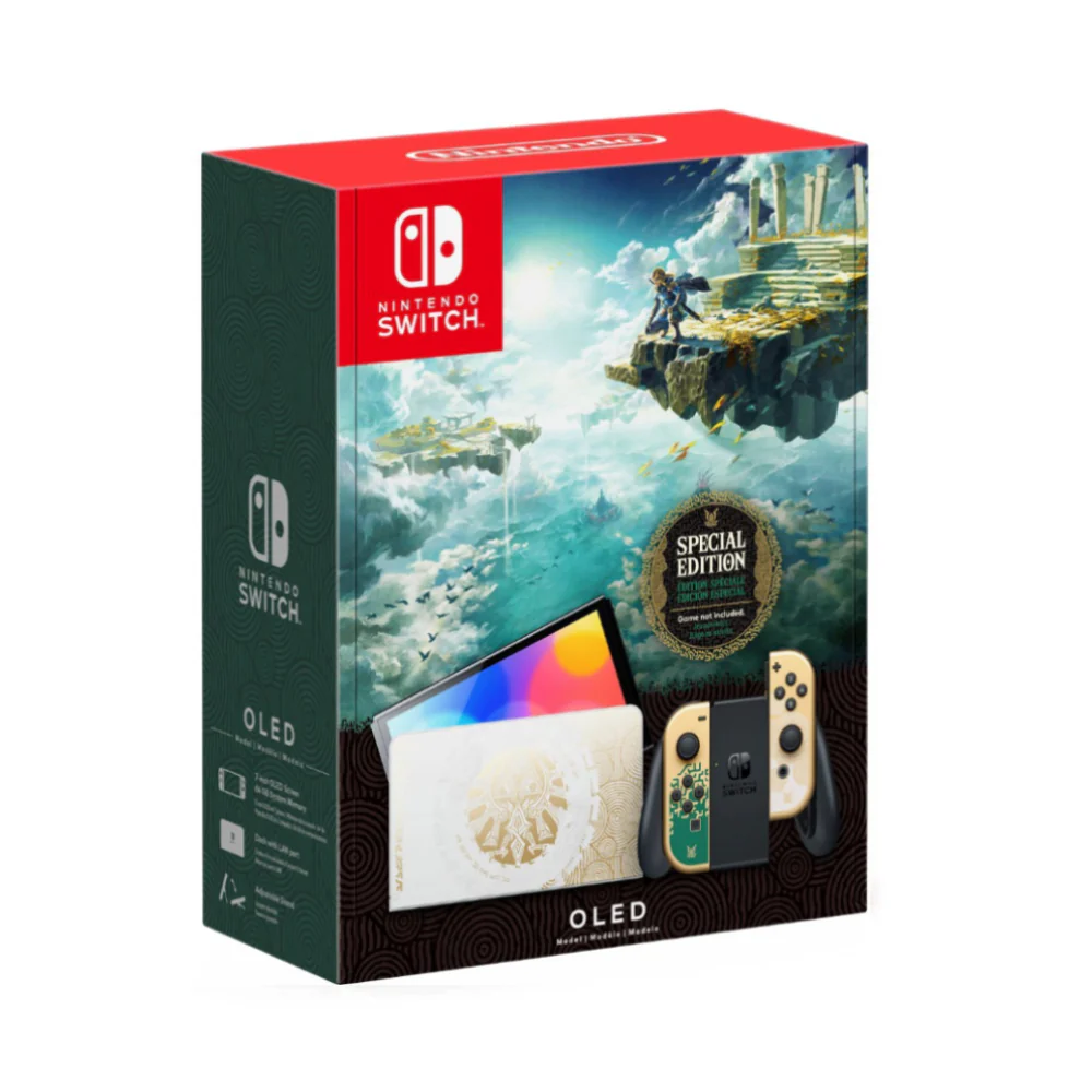 NINTENDO SWITCH OLED THE LEGEND OF ZELDA EDITION