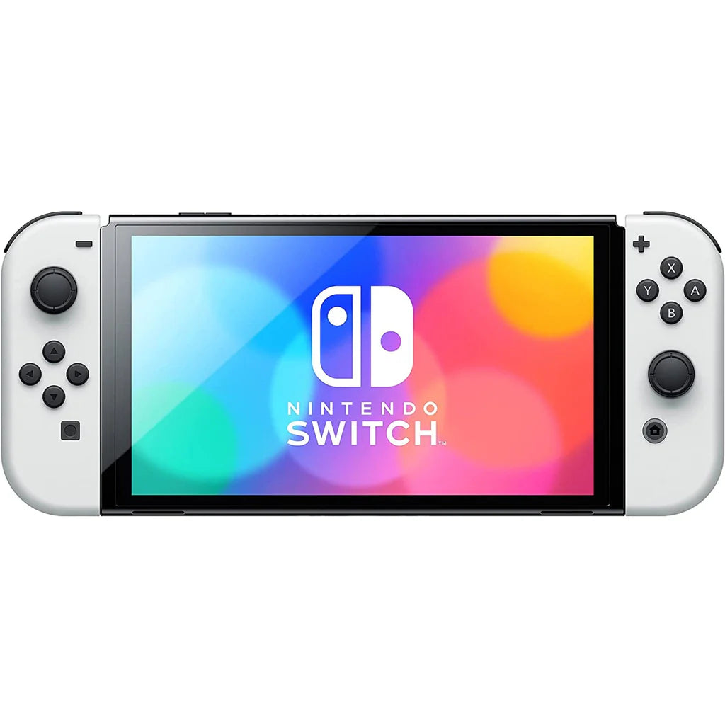 NINTENDO SWITCH OLED BLACK & WHITE CONSOLE