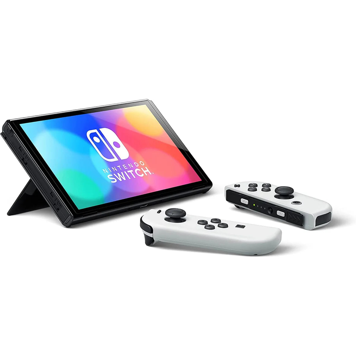 NINTENDO SWITCH OLED BLACK & WHITE CONSOLE